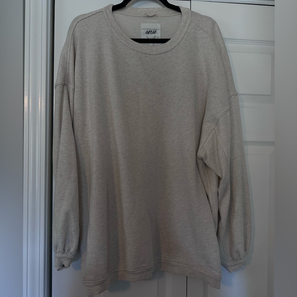 Aerie Beige Sweatshirt